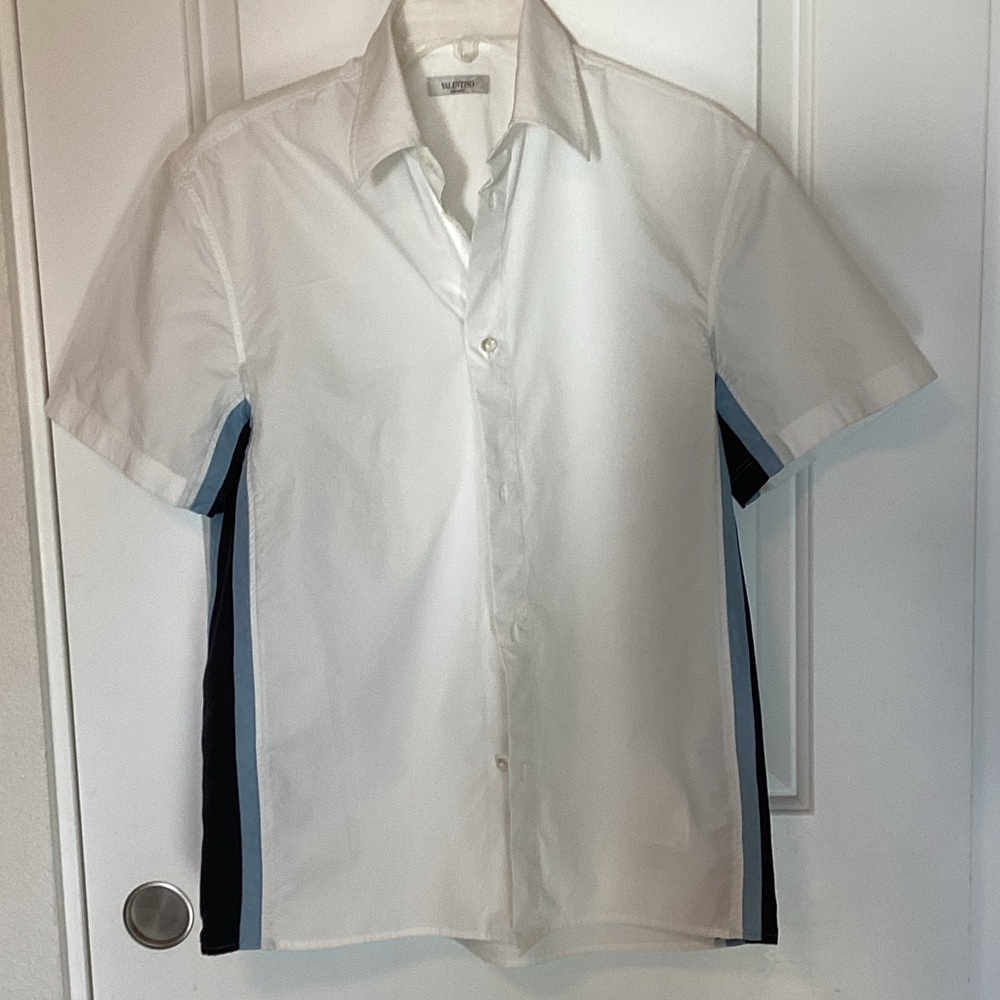 VALENTINO Men's Short Sleeve Shirt 39/15.5